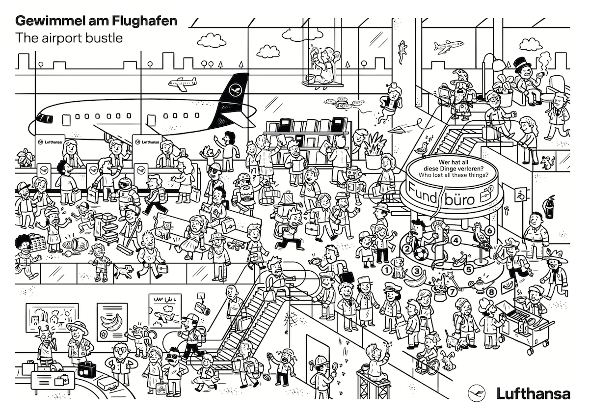 wimmelbild-airport-flughafen